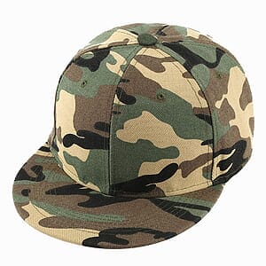 6 Panels Flat Bill Cap