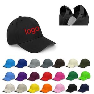 6-Panel Polyester Baseball Cap