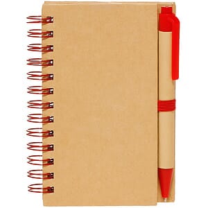 Recycled Spiral Notebook W/ Pen