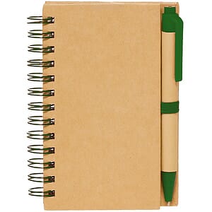 Recycled Spiral Notebook W/ Pen