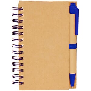 Recycled Spiral Notebook W/ Pen