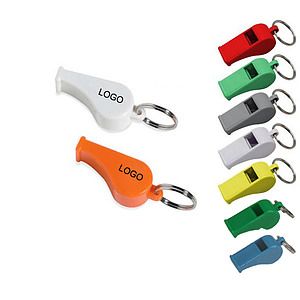 Plastic Whistle W Keyring
