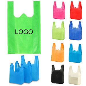 Large Non-Woven Vest-style Tote Bag