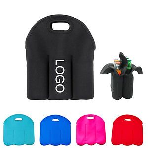 Six-Pack Neoprene Botter Wine Tote Bag