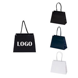 Large Inverted Trapezoid Paper Euro Tote Bag