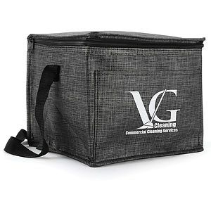 SILVER-TONE COOLER BAG