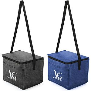 SILVER-TONE COOLER BAG