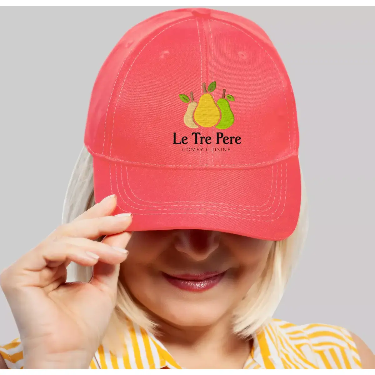 SOFT POLY HAT - EMBROIDERED