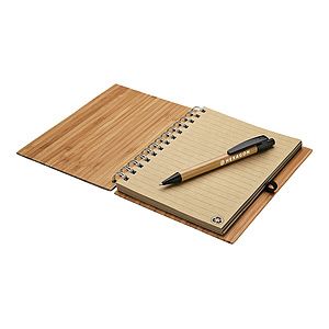 Bamboo Notebook & Pen