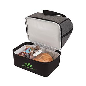 Two-Tone Heather Lunch Cooler Bag