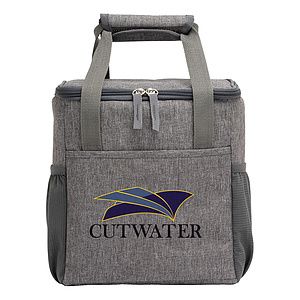 9 Can Heathered Lunch Cooler Bag