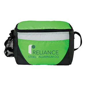 6 Can Color Block Lunch Cooler
