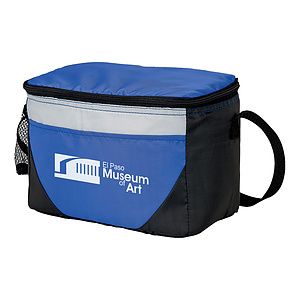 6 Can Color Block Lunch Cooler