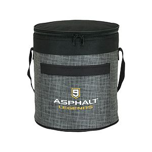 Two-Tone Grey Barreled Cooler