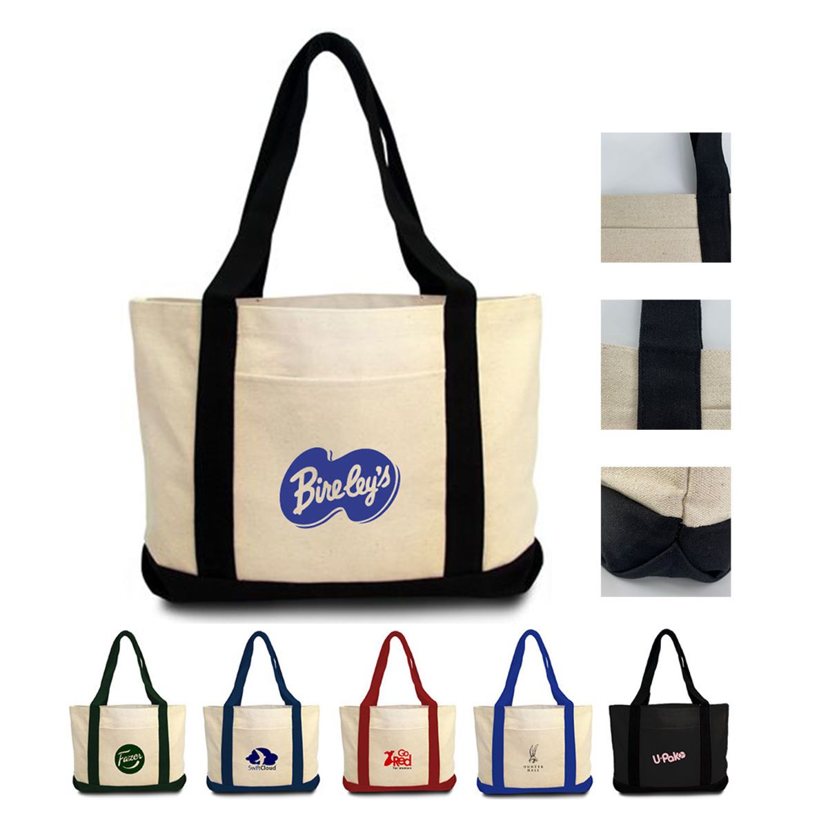 Stratford Cotton Canvas Boat Tote