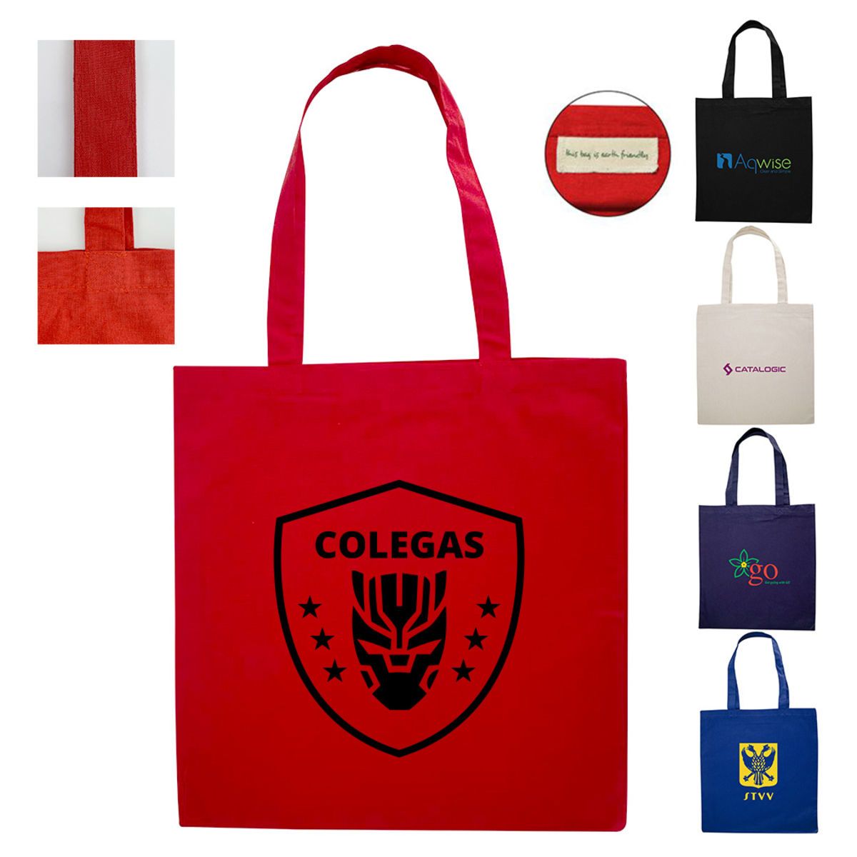 Brooke Recycled Cotton Canvas Tote