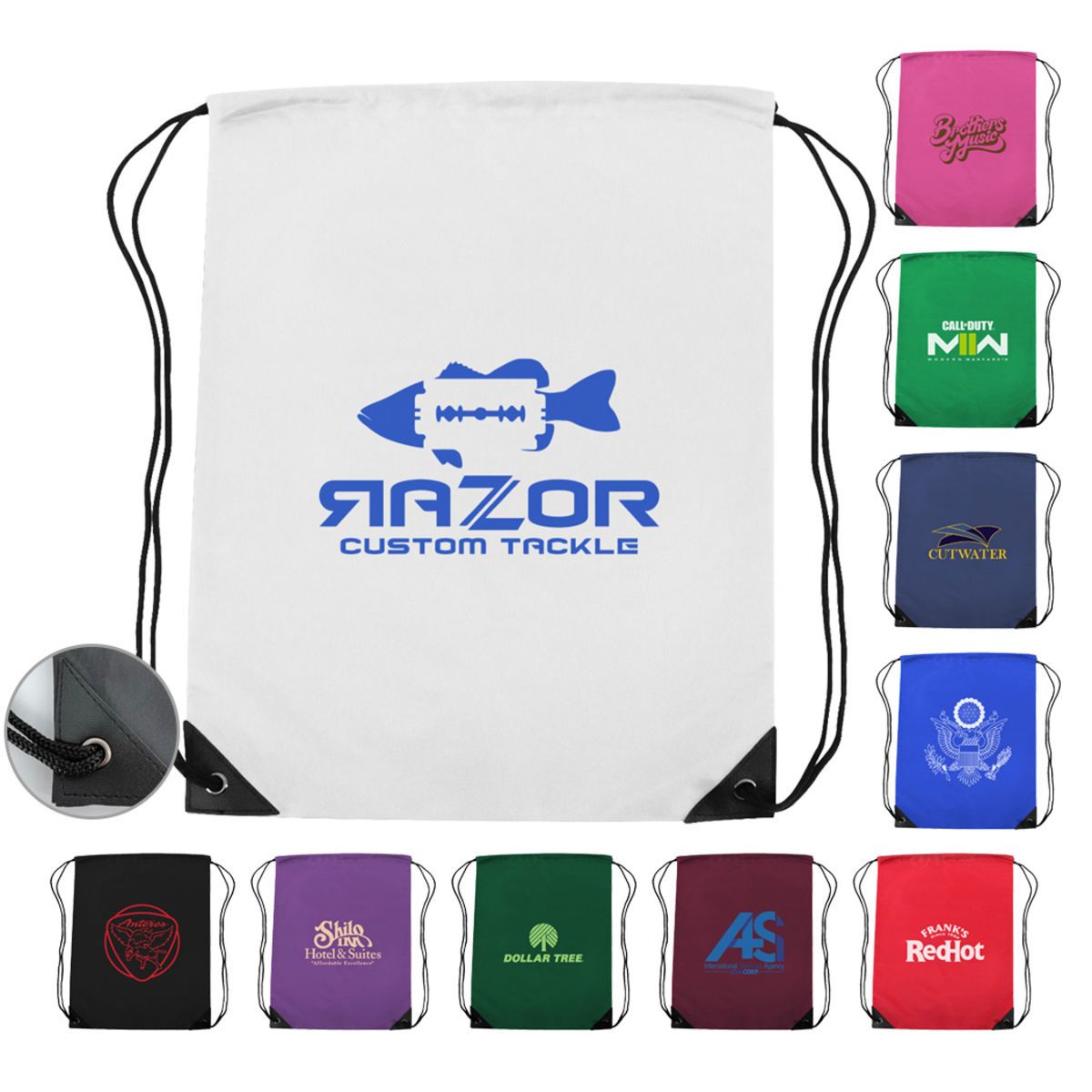 Bishop Drawstring Backpack