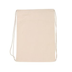 100% Cotton Canvas Drawstring Backpack