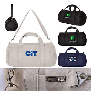 Cotton Canvas Duffel Bag