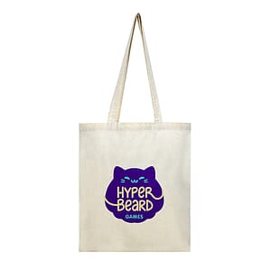 Alabaster Cotton Canvas Tote Bag