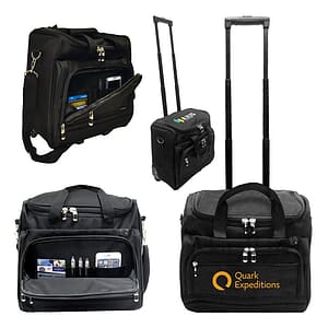 Heavy Duty Rolling Briefcase Laptop Bag