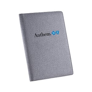 Linen Large Tech Organizer Portfolio Notebook