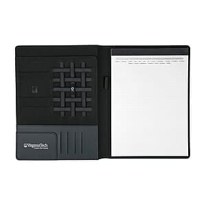 Linen Large Tech Organizer Portfolio Notebook