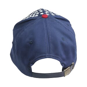Cotton Twill 6 Panel Star Embroidered Cap