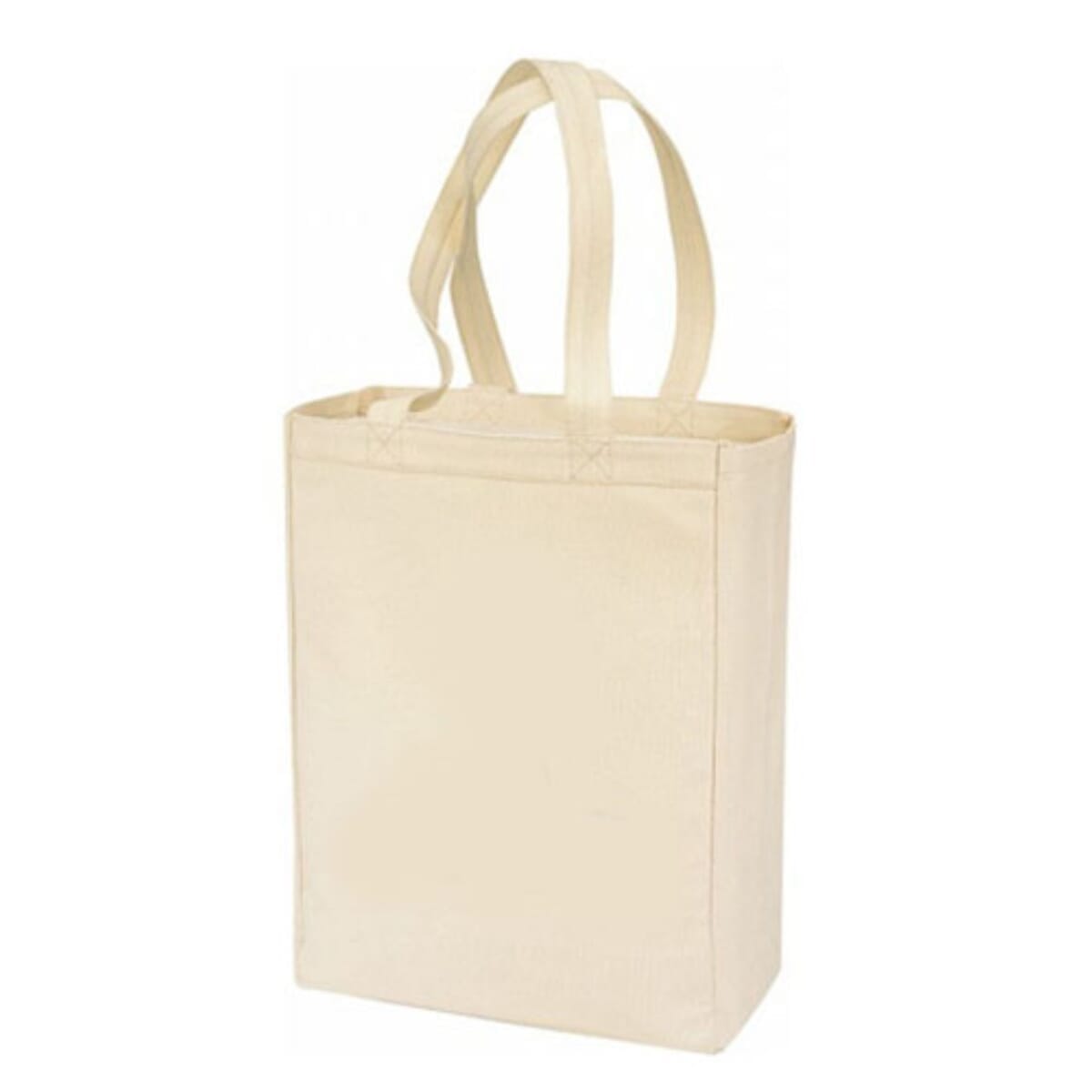 Cotton Canvas Shopping Tote Bag