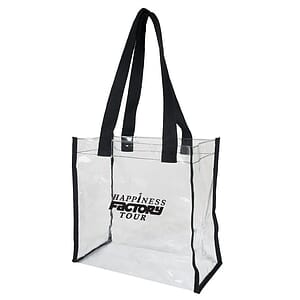 Clear Vinyl Tote Bag