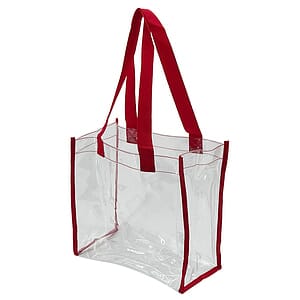 Clear Vinyl Tote Bag