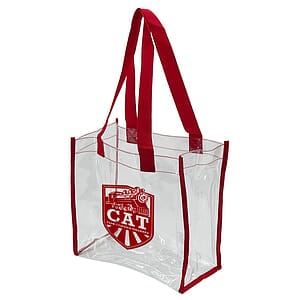 Clear Vinyl Tote Bag