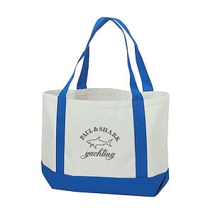 Cotton Canvas Boat Tote Bag