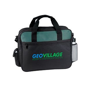 Poly Zippered Business Briefcase