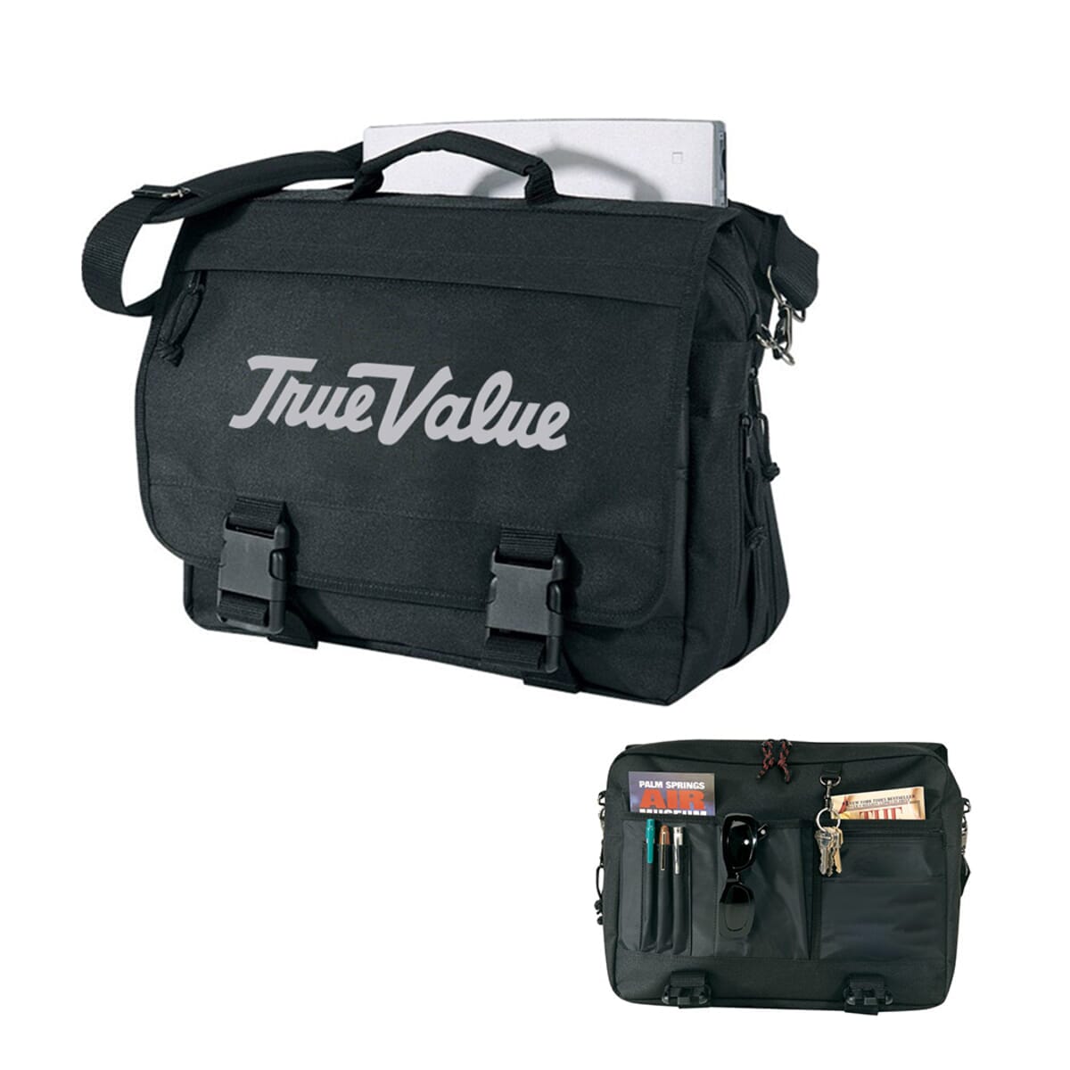 Poly Expandable Computer Briefcase