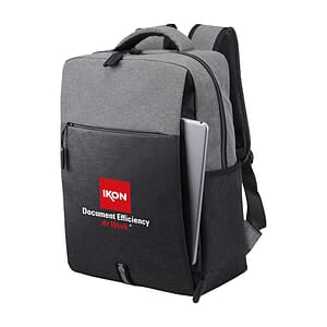 Heathered Two-Tone Laptop Backpack