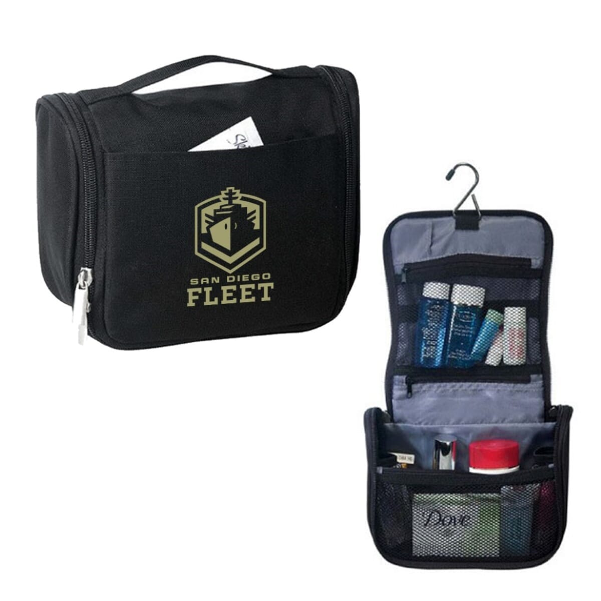 Deluxe Toiletry Travel Kit Hangling Organizer Makeup Shaving Wash Bag
