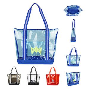 Modern Vinyl Boat Tote Bag