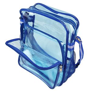 Municipal Clear Messenger Bag