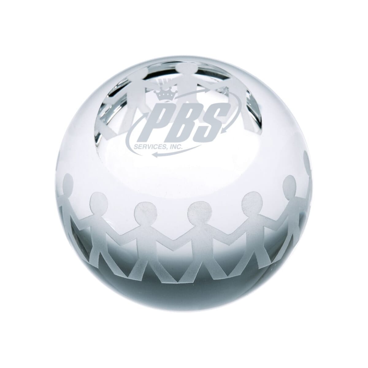 Friendship Orb Crystal Paperweight