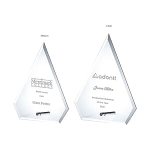 Jade Glass Arrow with Aluminum Pole Award