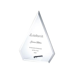 Jade Glass Arrow with Aluminum Pole Award