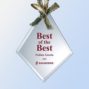 Jade Glass Diamond Ornament