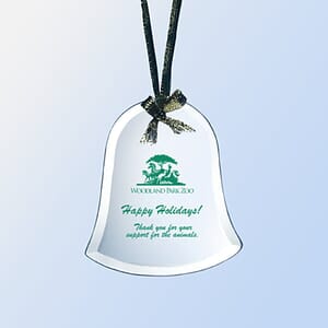 Jade Glass Bell Ornament