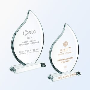 Starfire Glass Flame Award