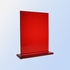 Jade Glass Red Square Award