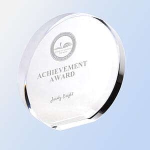 Circular Acrylic Award
