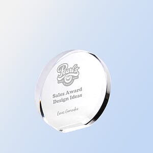Circular Acrylic Award