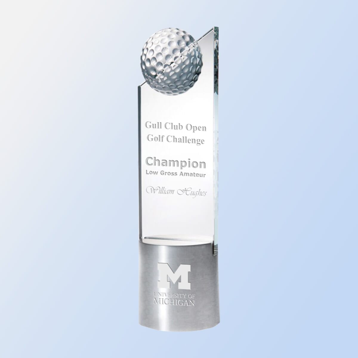 Aluminum Base Golf Ball Award