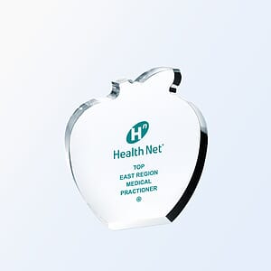 Acrylic Apple Award